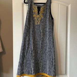 THML navy/white dress